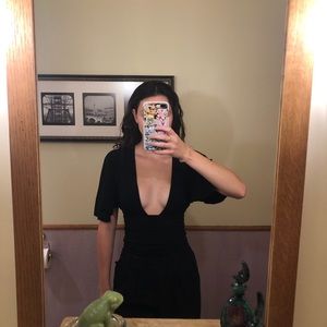 Sexy Free People thong bodysuit